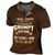 ieftine Cuvinte amuzante-Bărbați Cămașă Henley Tricouri Tricou Grumpy Old Man Cămașă de epocă Modă Designer Comfortabil Cămașă Grafic Scrisă Manșon scurt Cămașă Negru Bleumarin Albastru piscină În aer liber Casual Zilnic
