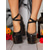 abordables Pour les femmes-Escarpins à plateforme gothiques pour femmes des années 1980 – Mary Janes épaisses en cuir verni noir avec pointes et détails de boucle pour Halloween, les fêtes et les soirées