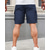 cheap Outdoor-Men&#039;s Cargo Shorts Shorts Summer Shorts Drawstring Elastic Waist Multi Pocket Plain Comfort Wearable Knee Length Outdoor Sport Daily Fashion Casual Black Navy Blue
