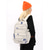 abordables Sacs à dos de Collège-Sac d'école unisexe imperméable, sac d'école multi-compartiments de grande capacité, design mignon, sac d'école léger pour étudiant, adapté au collège et à un usage quotidien