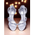 cheap Cocktail-Women&#039;s Purple Satin Block Heel Sandals - Crystal Embellished Ankle Strap Evening Shoes for Elegant Banquets and Cocktail Parties