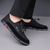 preiswerte Lässige Schnürschuhe-Herren Derby Spaziergang Lässig PU Leder Stoff Bequem Rutschfest Atmungsaktiv Schnürung Gelbbraun Schwarz Weiß Herbst Winter