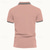 cheap Men&#039;s Printed Polo-Men&#039;s Polo Button Up Polos Casual Sports Lapel Short Sleeve Fashion Basic Stripes Patchwork Buttons Summer Spring Black Pink Wine Brown Polo