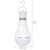 cheap Decorative Lights-1pcs Multifunctional Rechargeable 12W Emergency LED Light Bulbs 60W Equivalent 6000K Bright Outdoor Hanging Lamp Lights for Power Outage Camping Garden Parties-E26/E27, AC100-240V