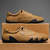 abordables Chaussures Décontractées à Lacets-Chaussures de sport décontractées à lacets vertes pour hommes – baskets légères et respirantes pour la marche en extérieur, les voyages et le quotidien