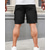 cheap Outdoor-Men&#039;s Cargo Shorts Shorts Summer Shorts Drawstring Elastic Waist Multi Pocket Plain Comfort Wearable Knee Length Outdoor Sport Daily Fashion Casual Black Navy Blue