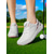 cheap Women&#039;s Golf Shoes-Women’s Lightweight Golf Shoes – Modern Sports Trainers with Pink Accents for Daily Golf Practice and Summer Outdoor Activities