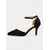 cheap 1950s-Women&#039;s Green Satin Pointed Toe High Heels with Ankle Strap - 1950s Elegant Classic Style Stiletto Shoes for Weddings,Formal Events, and Evening Parties