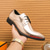baratos Sapatos Oxford-sapatos masculinos de couro envernizado verde com cadarço – sapatos formais brilhantes com acabamento polido, ideais para casamentos e celebrações noturnas