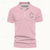 cheap Men&#039;s Printed Polo-Men&#039;s Polo Button Up Polos Casual Sports Lapel Short Sleeve Fashion Basic Color Block Buttons Summer Spring Light Pink Pink Blue Vivid Pink Light Sky Blue Polo