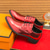 baratos Sapatos Oxford-sapatos masculinos de couro envernizado verde com cadarço – sapatos formais brilhantes com acabamento polido, ideais para casamentos e celebrações noturnas