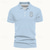 cheap Men&#039;s Printed Polo-Men&#039;s Polo Button Up Polos Casual Sports Lapel Short Sleeve Fashion Basic Color Block Buttons Summer Spring Light Pink Pink Blue Vivid Pink Light Sky Blue Polo