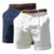 economico Classico-Per uomo Shorts Shorts di Lino Shorts eleganti Pantaloncini Estivi Shorts da Spiaggia Tasca Elastico in vita Gamba Dritta Semplice Comodità Traspirante Lunghezza al ginocchio Affari Casuale Quotidiano