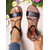 cheap Casual Sandals-Women&#039;s Red Flat Sandals – Comfortable Summer Shoes with Metal Accents for Beach, Park and Garden Parties