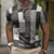 billige Color Block Polo for menn-Herre Ruter Vaffel poloskjorter Golf skjorte Kortermet Poloskjorter Skjorter med krage Årgang Fritid Ferieklær Formell klær Festivalklær Knapper 3D-utskrift Lysegul Krystall / Oransje Gul
