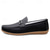 abordables Mocassins décontractés-Mocassins en similicuir rouge pour hommes, design élégant à enfiler avec semelle intérieure confortable et coussinée, idéal pour les week-ends décontractés et les voyages