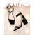 cheap Cocktail-Women&#039;s Blue Velvet Block Heel Sandals - Elegant Ankle Strap Party Shoes with Crystal Buckle for Cocktail Events and Evening Occasions