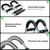 abordables accesorios de perforación-Ejercitador de brazos Twister, barra de entrenamiento con resorte ajustable, fortalecedor de antebrazo, tríceps y pecho, equipo de fitness portátil para el hogar.
