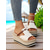 billiga Semester Sandaler-Svarta damplatåsandaler med espadriller och flätad jutesula – avslappnade strandskor med kilklack för sommarsemester, resortkläder och kustkläder