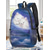 cheap Kids &amp; Teen Backpacks-Girls' Cute Cat Print Backpack, Lightweight School Bag with Mesh Pockets and Large Capacity, Cartoon Kitten Design for Elementary Students and Daily Use Kayomi Harai