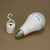 cheap Decorative Lights-1pcs Multifunctional Rechargeable 12W Emergency LED Light Bulbs 60W Equivalent 6000K Bright Outdoor Hanging Lamp Lights for Power Outage Camping Garden Parties-E26/E27, AC100-240V