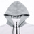 billige Fleece hettegenser-Herre Hattetrøje Genser med hette for genser Hettegenser i fleece Aprikos Vinrød Svart Hvit Rød Med hette Fargeblokk Ta igjen glidelåsen Fargeblokk Quarter Zip Sport &amp; Utendørs Daglig Ferie Gatemote