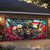 cheap 4th of July-Halloween Door Decorations Garage Door Cover Skull 4th of July Independence Day Outdoor Banner Large Backdrop for Holiday Outdoor Garage Door Home Wall Decorations