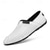 billiga Slip-On vardagsskor-Vita perforerade slip-on-skor för män, andningsbara och bekväma, avslappnade loafers, perfekta för sommarresor och vardagsbruk