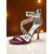 economico cocktail-sandali bianchi con tacco a spillo da donna, scarpe eleganti aperte con cinturini con frange di cristallo per eventi formali e feste serali