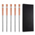 cheap Cooking Utensils-5 Pairs of Chopsticks, Reusable 304 Stainless Steel Chopsticks, Multi-Color Anti-Slip Chopsticks, Heat-Insulated and Anti-Scalding Chopsticks