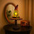 cheap Decorative Lights-1 Pc Retro Resin Witch Hat Light Unique Indoor Bedside Table Bedroom Night Light Halloween Festival Atmosphere Decorative Light USB Plug in