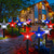 economico 250° Anniversario Luci-1 Pz Luci da Passaggio Solari Esterne Impermeabili Patriottiche Rosse Bianche e Blu a Stella a Cinque Punte per il 4 Luglio Giorno dell'Indipendenza 250° Anniversario Giorno della Memoria Montate nel