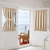cheap Door Curtains-Blackout Window Curtains, Farmhouse Thermal Insulated Noise Reducing Privacy Faux Linen Patio/French/Glass Door Curtain Panel, 1 Panel