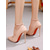 voordelige Klassieke Pumps-Zwarte leren stilettohakken voor dames met enkelbandje - sexy puntige hakken voor het nachtleven, feesten en clubwear