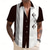 abordables Forme Géométrique-Homme Géométrique Rayé Blocage de couleurs Chemise Chemise d'été Chemise Boutonnée Manche Courte Mode Décontractée Extérieur Vacances Tenue Quotidienne Été Printemps Col Rabattu Impression 3D