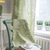ieftine Perdele macrame și șir-Cortină boho pentru dormitor din bumbac imprimat și in draperie rustică bohemiana cu ciucuri pentru feronerie 1 panou frunze tropicale verzi