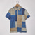 billige Color Block Polo for menn-Herre Fargeblokk Polo Kortermet Poloskjorter Skjorter med krage Fritid utendørs treningsklær Dagligdagstøy 3D-utskrift Sommer Blå Lilla Grønn
