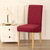 cheap Dining Chair Cover-Elastic Jacquard Chair Covers for Dining Room High Back Dining Dair Removable Washable Chair Cover Protector Slipcovers
