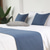 cheap Bedding Accessories-Bed Runner Bed Scarf, Two Tone Colors Decorative Bed Scarf for Home Hotel Bedspreads Scarves Protection Modern Solid Bed Runner for Foot of Bed Home Bedroom Bedding Decoration