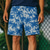 preiswerte Herren Elite Shorts-Herren Shorts Strandshorts Kordelzug Grafik Blatt Tiermotiv Schnelltrocknend Außenbereich Knielang Outdoor Urlaub Heim Urlaub Ethno-Stil Meerblau Armeegrün Dehnbar