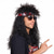 cheap Historical Wigs-80s Wig For Men Long Curly Black Rocker Cosplay Wig For Halloween(Only Wigs)