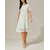 cheap Casual Floral Dresses-Women&#039;s Mini Dress Chiffon Dress Elegant Casual Loose Fit Floral Short Sleeve Crew Neck White Summer