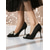 cheap Cocktail-Women&#039;s Suede Bow High Heels, Pointed Toe Stiletto Pumps with Pearl Embellishments, Elegant Party Shoes for Cocktail Events and Formal Occasions
