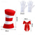 billige Tilbehør-Tutu Tilbehørsett Høy hatt Klassisk eventyrbokkarakter Eventyrfigurer Unisex Voksne Halloween Karneval Bokuke Ytelse Pedagogisk utkledning