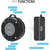 cheap Tool Accessories-Shower Speaker, IPX7 Waterproof Bluetooth Speaker, Loud HD Sound, Portable Wireless Speaker with Suction Cup &amp; Sturdy Hook, Built-in Mic, for Shower, Pool, Beach, Outdoor