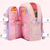 abordables Sacs à dos pour Enfants et Adolescents-Sac à dos kawaii pour enfants et adolescentes – cartable pastel avec breloque lapin en peluche et organiseur multi-poches pour l'école primaire et le collège