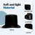 baratos Acessórios e mais-Chapéus Poliéster Chapéu Fedora Formal Vintage Formais Com Cor Pura Capacete Chapéu