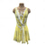 cheap Figure Skating Dresses-Figure Skating Dress Women&#039;s Girls&#039; Ice Skating Dress Light Yellow Thumbhole Halo Dyeing High Elasticity Professional Competition Skating Wear Thermal Warm Crystal / Rhinestone Sleeveless Ice Skating