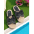 cheap Slide Sandals-Women's Floral Bow Slip-On Rope Sandals – Cute Summer Beach Slides with Woven Sole for Vacations, Garden Parties, and Casual Daily Wear