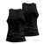 cheap Tank Tops-Men&#039;s Tank Top Vest Top Undershirt Sleeveless Shirt Sleeveless Crew Neck Summer Plain Fashion Designer Basic 2 Piece Vacation Street Going out Black White Black+White Top Tee for Men